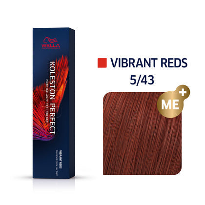 Wella Koleston Perfect Vibrant Reds 5/43 - official product photo