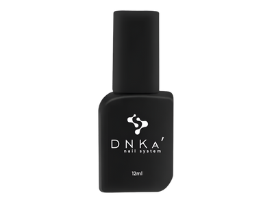 DNKa Matte No Wipe Top Coat nail top coat bottle, black 12ml