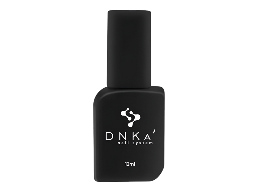 DNKa Matte No Wipe Top Coat nail top coat bottle, black 12ml
