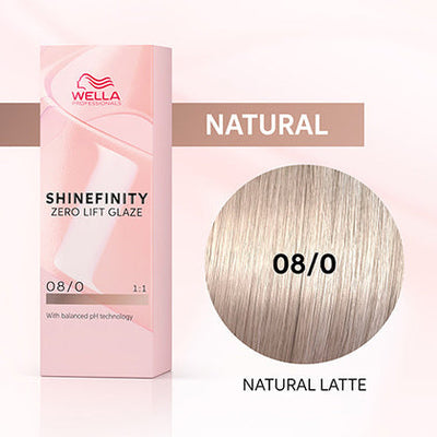 Wella Shinefinity 08/0 - official product photo