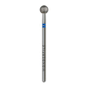 WonderFile nail drill bit with ball sanding head and blue collar metal shaft