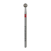 WonderFile nail drill bit with ball sanding head and red grip ring