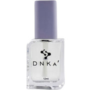 Nail bonding solution bottle, clear 12 ml with purple cap