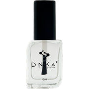 DNKa dehydrator bottle 12ml with black cap and clear glass, label marked 12ml