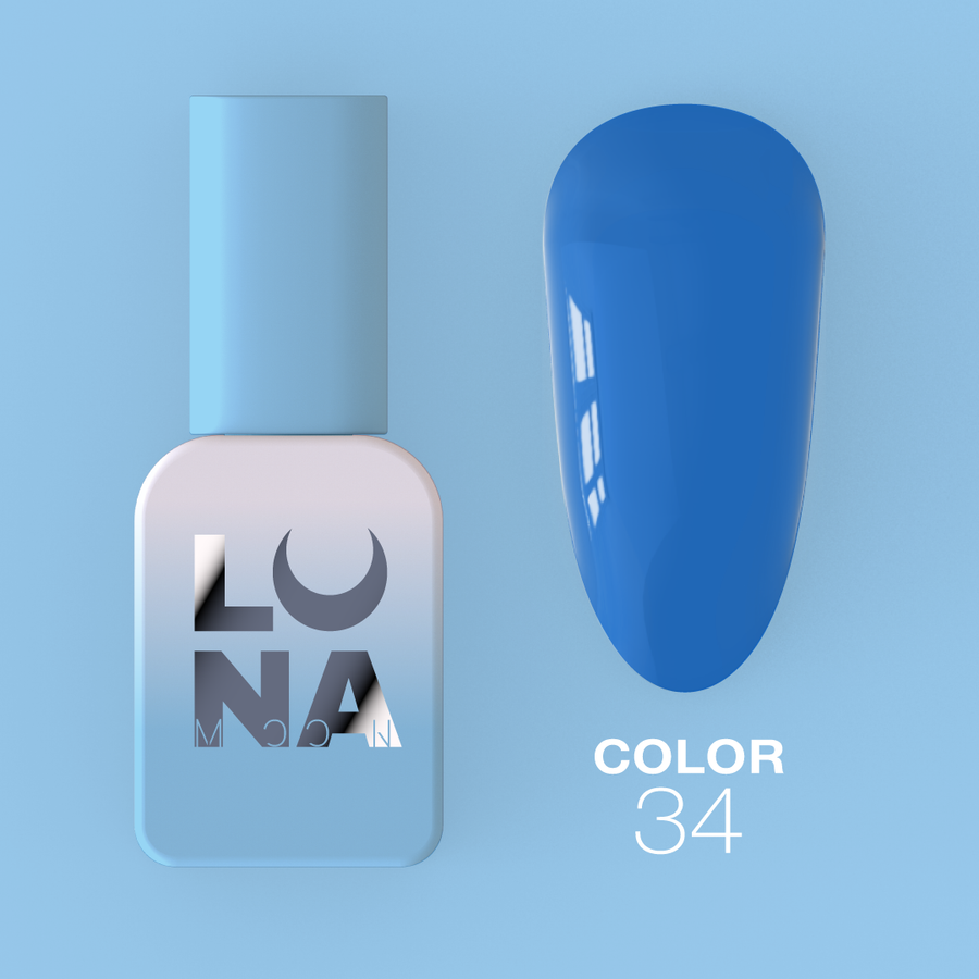 LunaMoon Color Gel Polish Nº34 8 ml