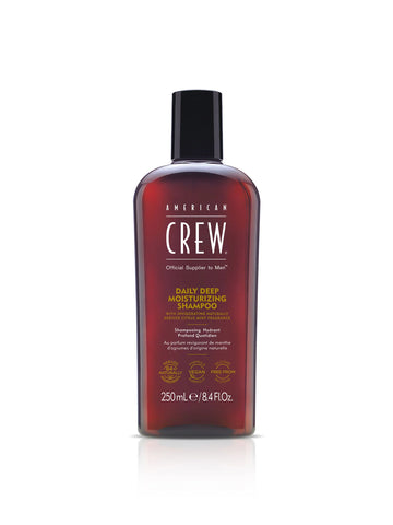 American Crew Daily Deep Moist Shampoo — Men's Grooming, 250 ml