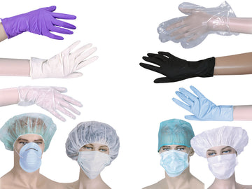 Mascarillas desechables de 3 capas con gomas, tipo IIR (50 uds)