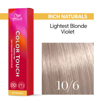 Wella Color Touch 10/6 - official product photo
