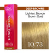 Wella Color Touch Deep Browns 10/73 — тонирующая краска, 60 мл