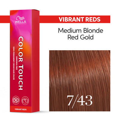 Wella Color Touch 7/43 - official product photo