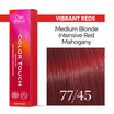 Wella Color Touch Vibrant Reds 77/45 — Color Demi-Permanente, 60 ml