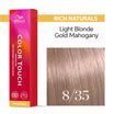Wella Color Touch Rich Naturals 8/35 — тонирующая краска, 60 мл
