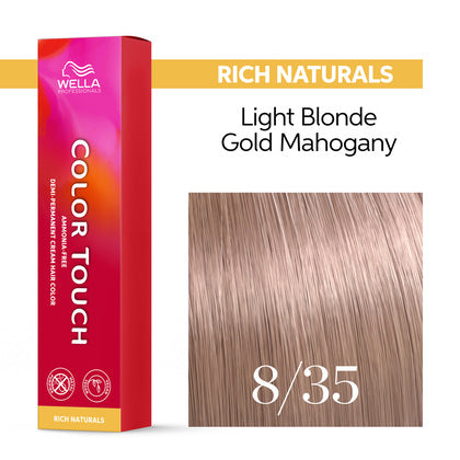 Wella Color Touch 8/35 - official product photo