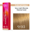 Wella Color Touch Pure Naturals 9/03 — тонирующая краска, 60 мл