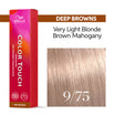 Wella Color Touch Deep Browns 9/75 — Demi-Permanent Hair Color, 60 ml