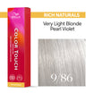 Wella Color Touch Rich Nat 9/86 — Demi-Permanent Hair Color, 60 ml