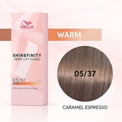 Wella Shinefinity 05/37 - official product photo